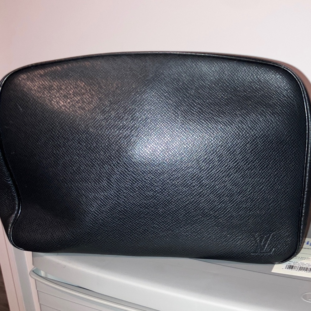 Louis Vuitton Black Toiletry Bag